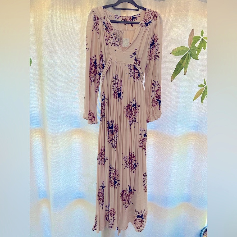 Free People long sleeve dress size M